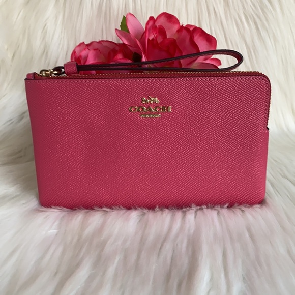 Coach Large Corner Zip Wristlet - Picture 5 of 12